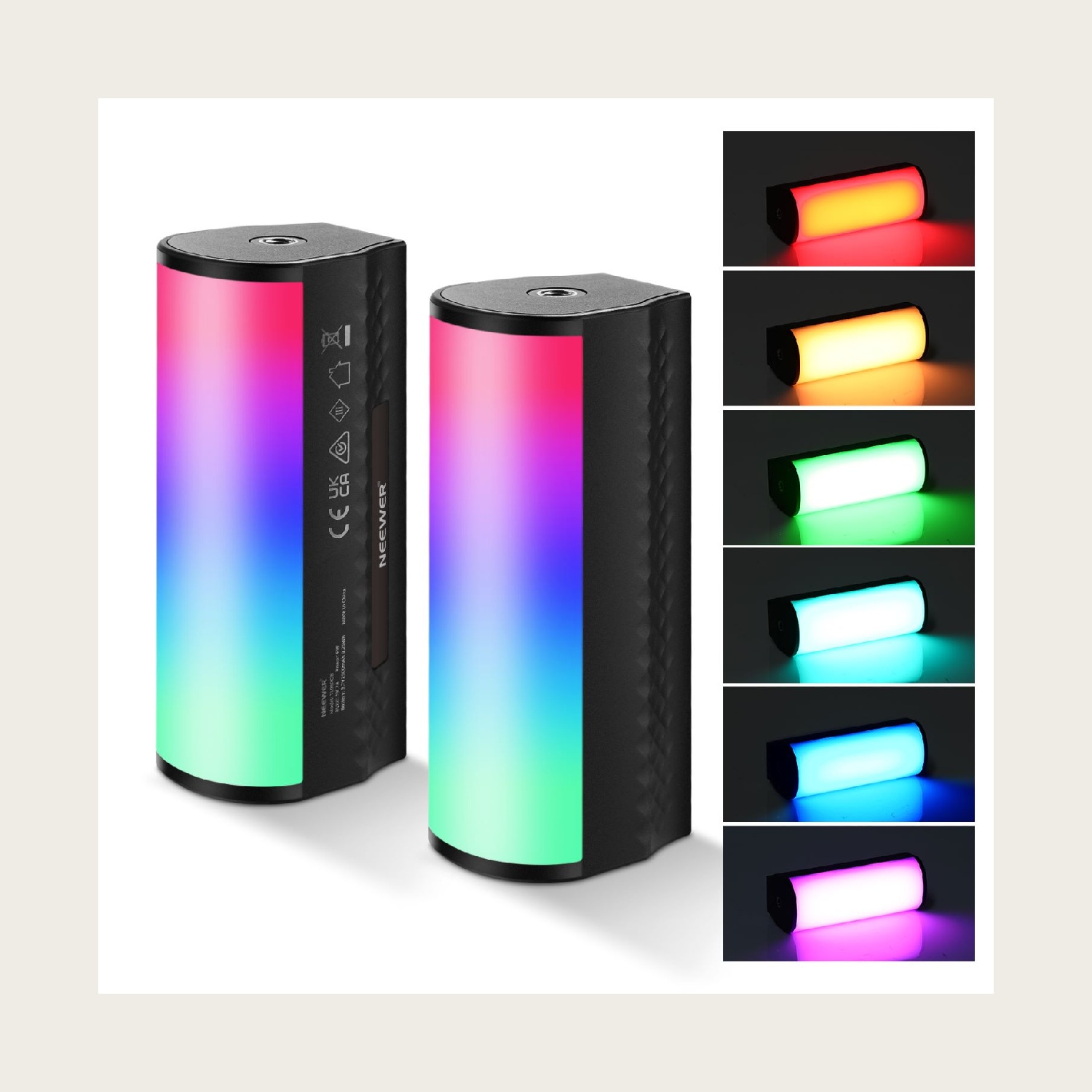 Photography Lighting Wand - NEEWER Zestaw 2 szt. 360 °