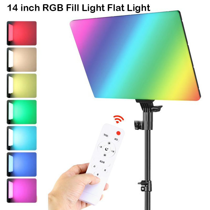 Torjim Rgb Photography Video Lighting - RGB 14-calowa lampa wideo LED ze
