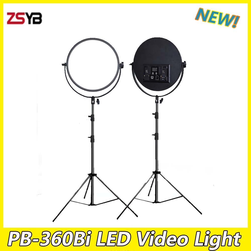 Photography Lighting For Indoor - ZSYB PB-360Bi światło LED do kamery