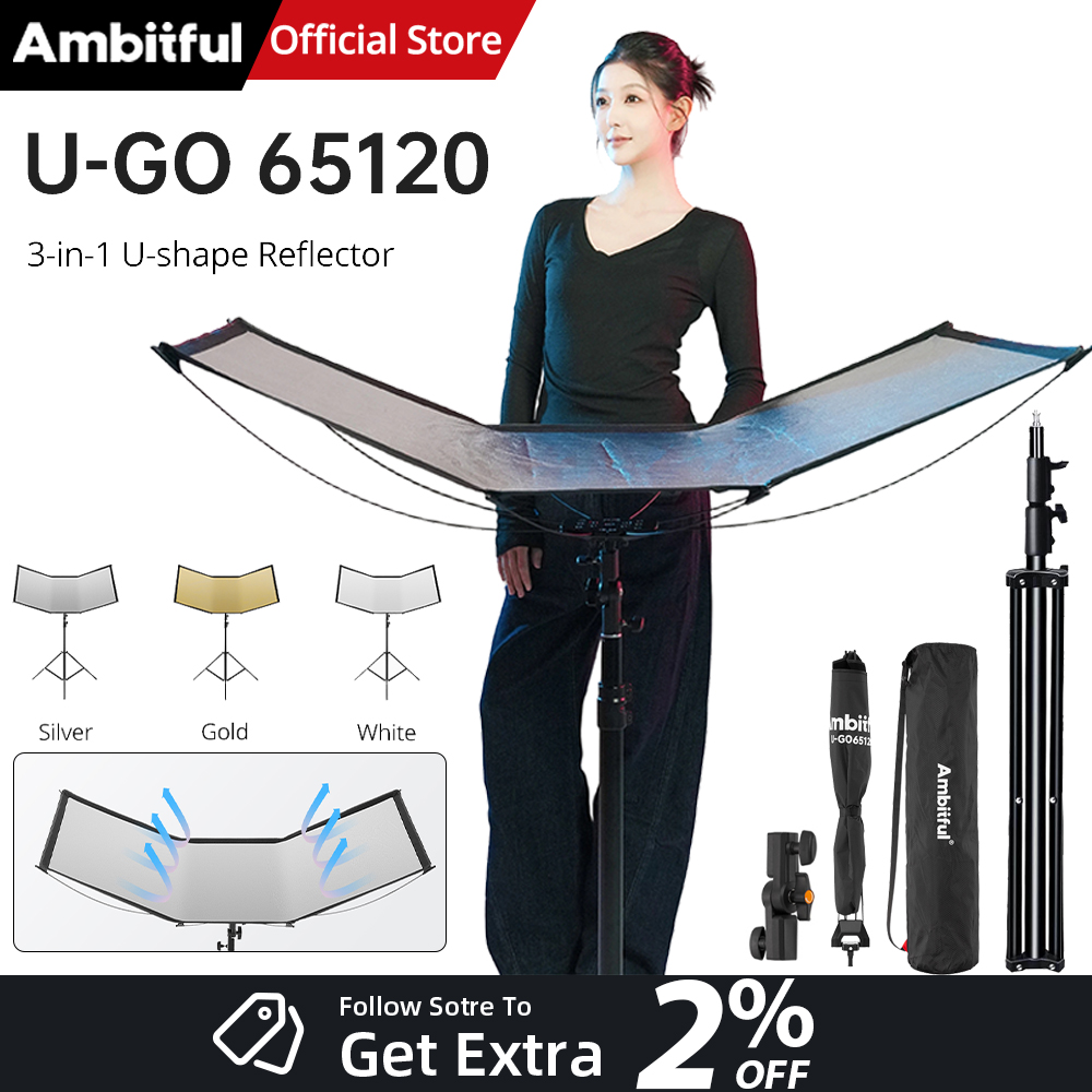 Photography Types Of Lighting - AMBITFUL 3w1 Dyfuzor Światła Typu U