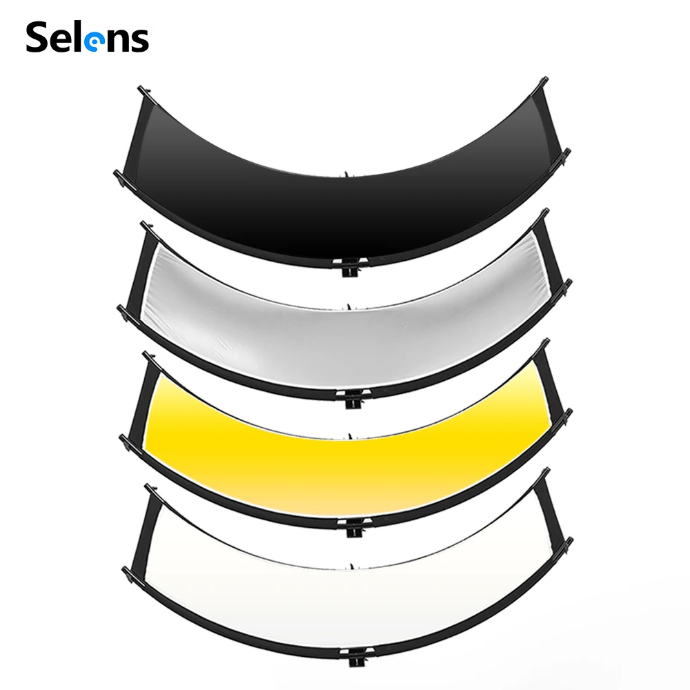 Photography Types Of Lighting - Zestaw odblaskowy Selens 4-IN-1 w kształcie