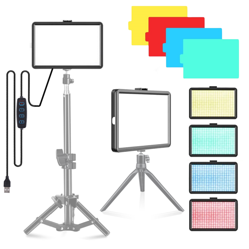 Torjim Rgb Photography Video Lighting - 8-calowy Photo Studio LED 3000K-6000 KMcoplus