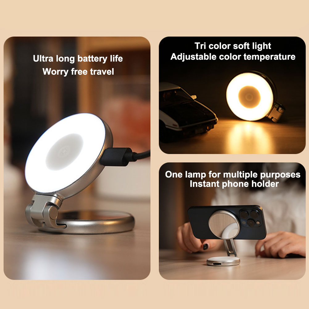 Photography Lighting Led - Magnetyczna lampa do selfie 3 w