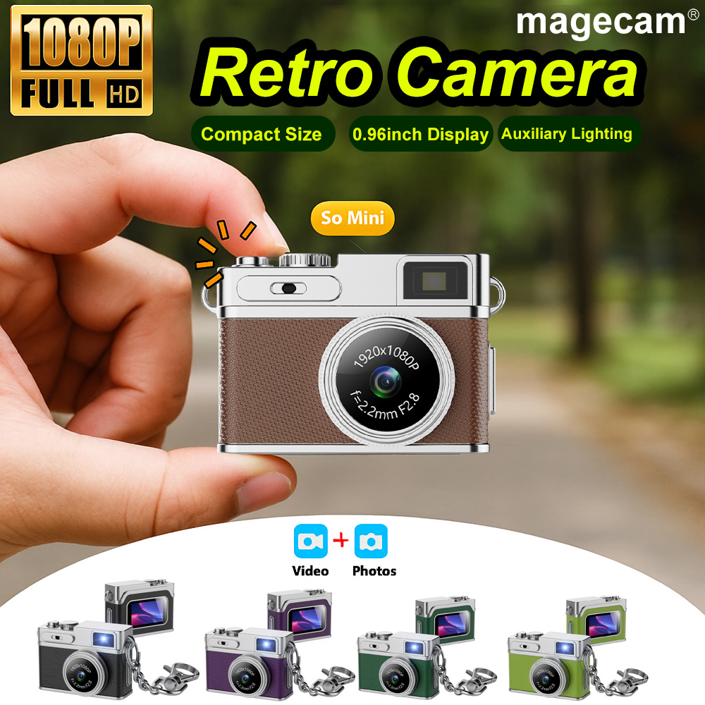 Photography Lighting Continuous - Magecam Retro Cyfrowa Aparat Fotograficzny z