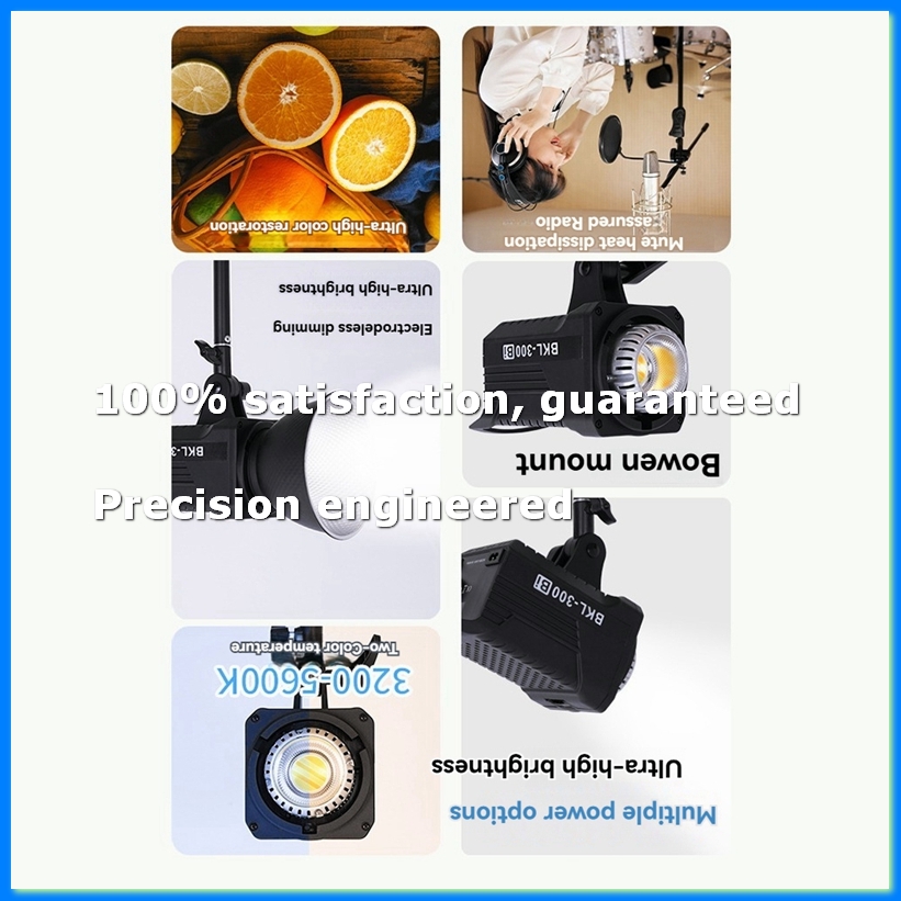 Photography Lighting Led - Lampa wideo Bi LED 300W, ciągłe