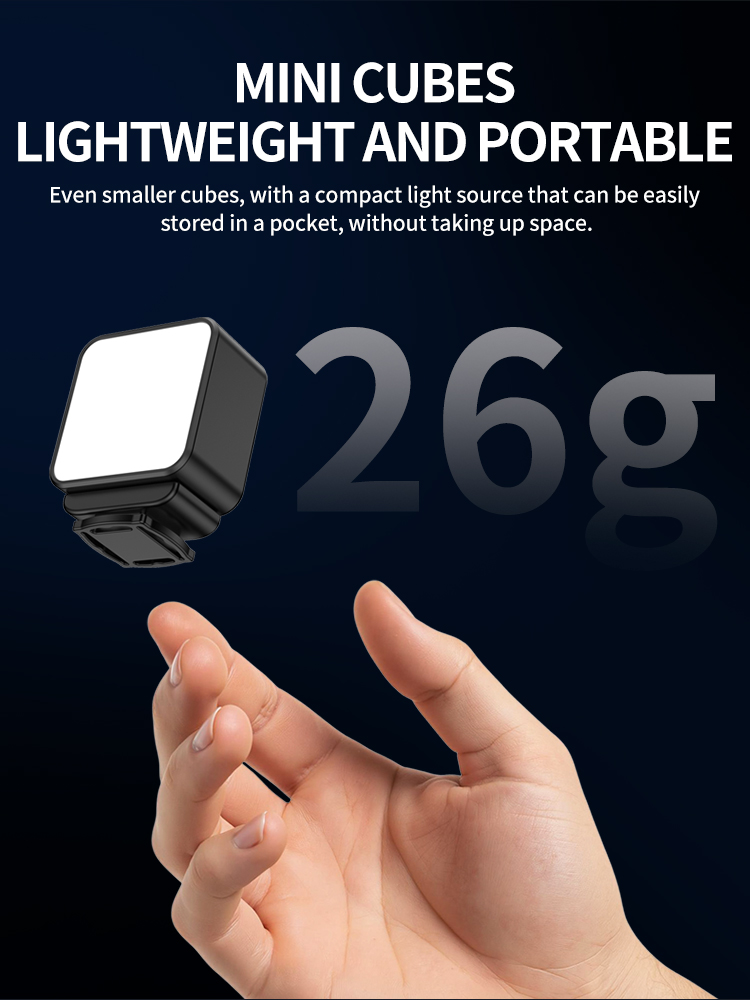 Magnetyczna Mini Lampa LED do  – Photography Lighting Continuous recenzja i cena