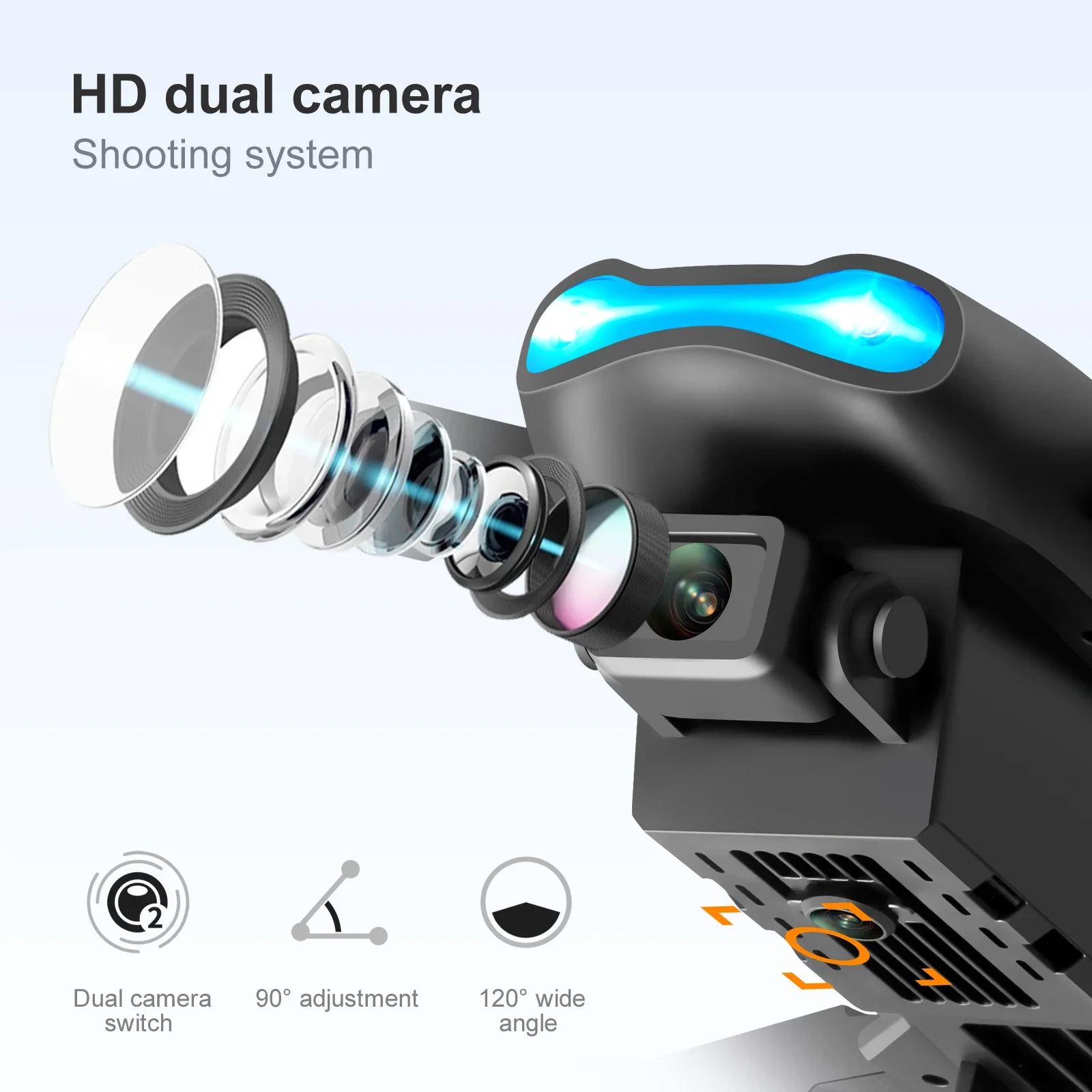 Dron K3 E99PRO z podwójnymi ka – Photography Lighting Beginners recenzja i cena