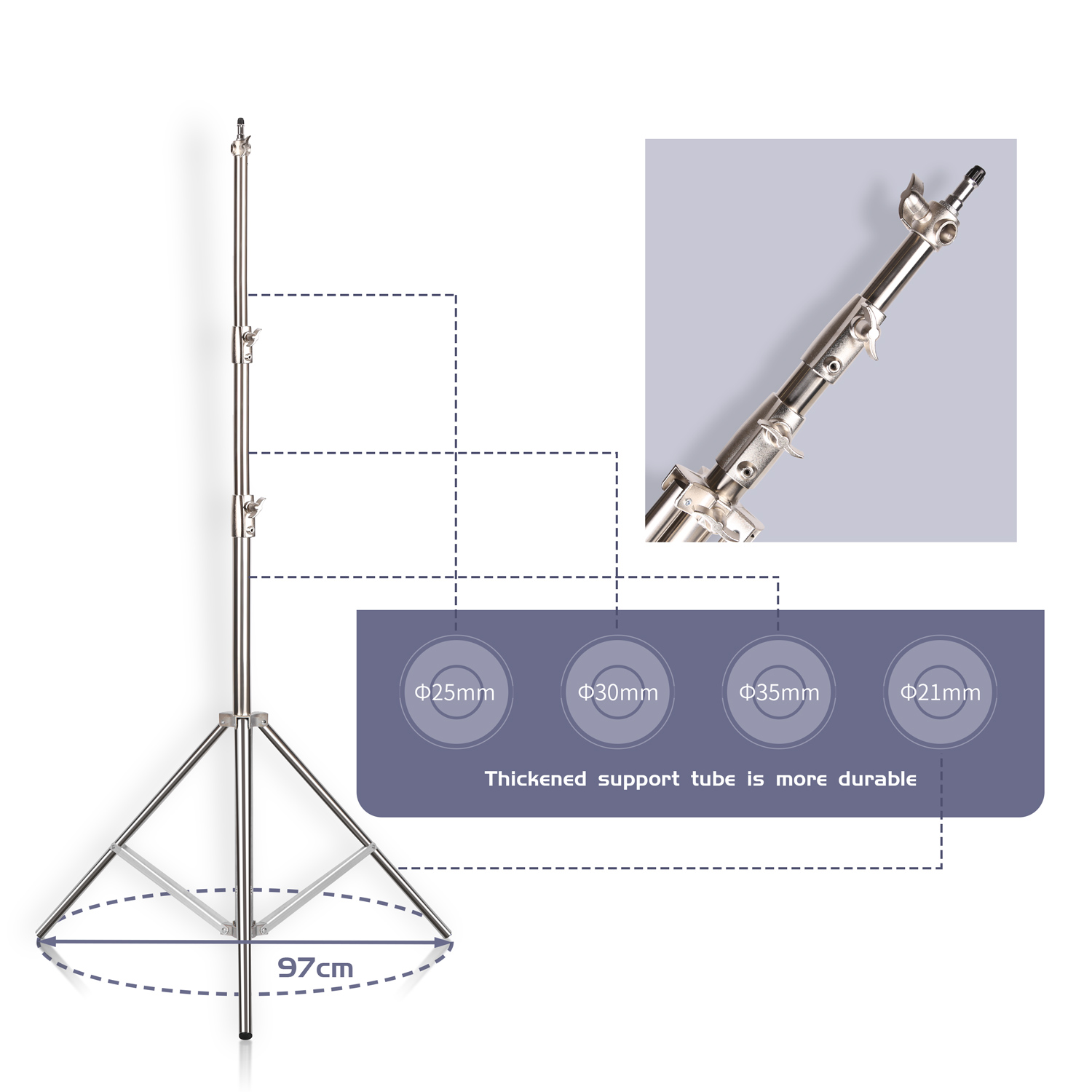 SH 2.8M Statyw oświetleniowy z – Photography Lighting Material recenzja i cena