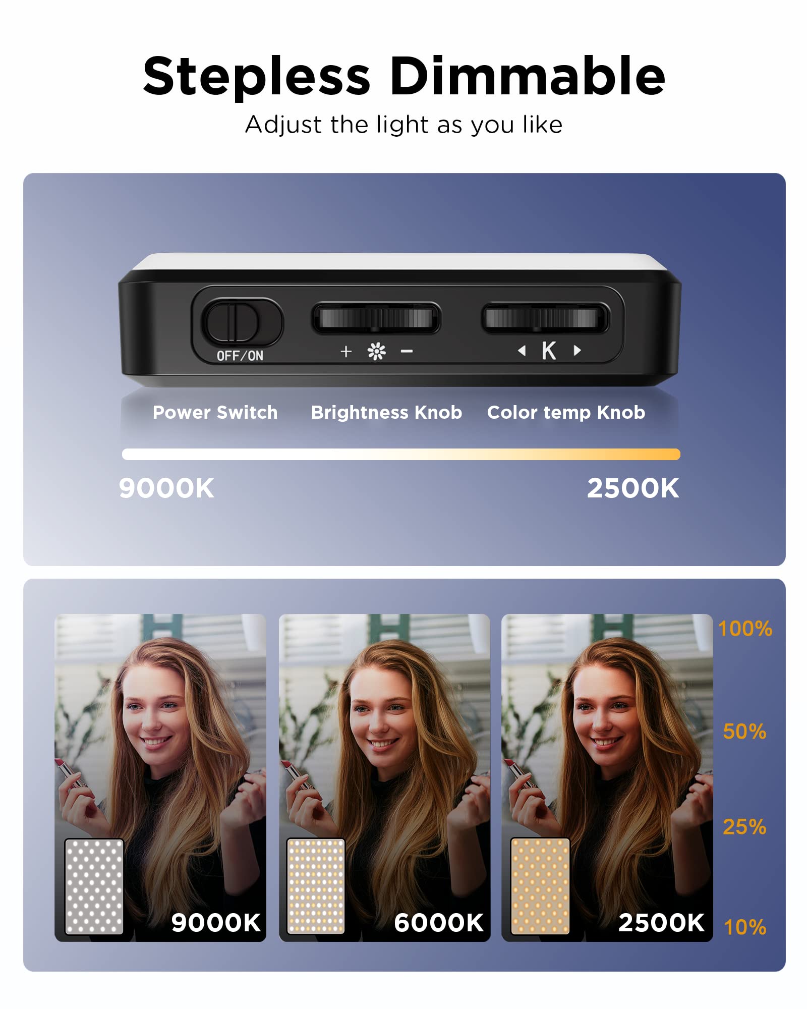LED Selfie Light 3000Mah 120 L – Photography Lighting Wand recenzja i cena