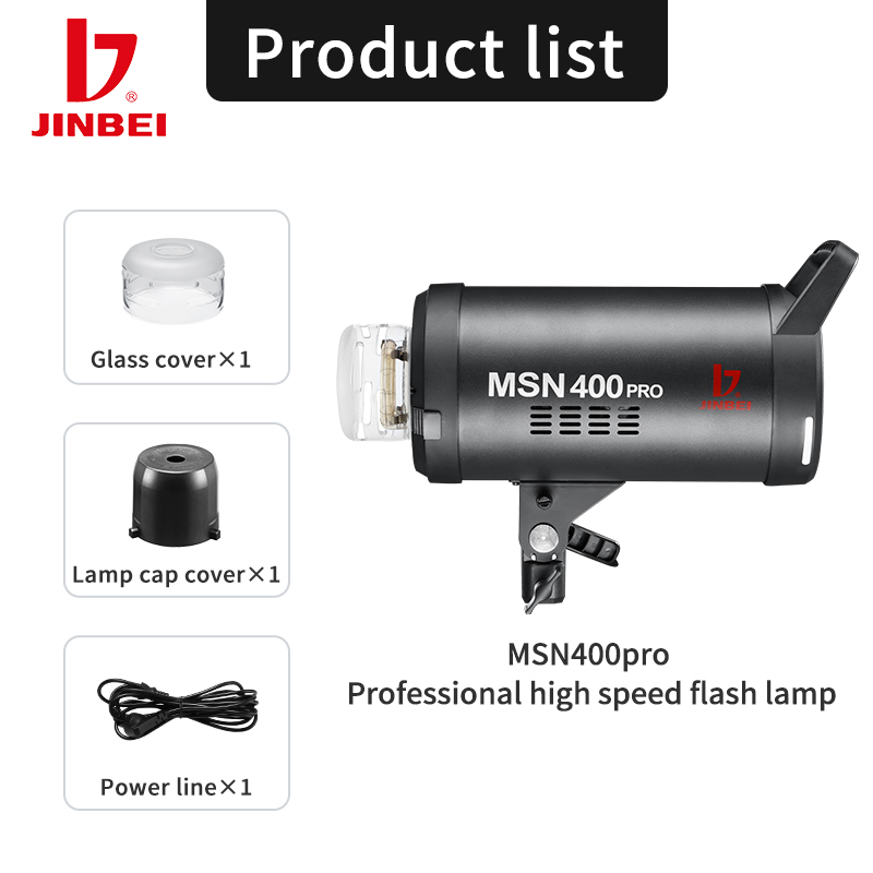 JINBEI MSN 400PRO 400WS GN66 1 – Good Lighting In Photography recenzja i cena