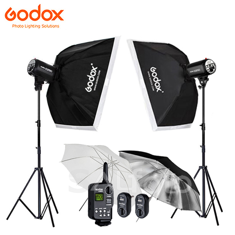 Godox 2x E300 300Ws / E250 250 – Photography Lighting Kit Godox recenzja i cena