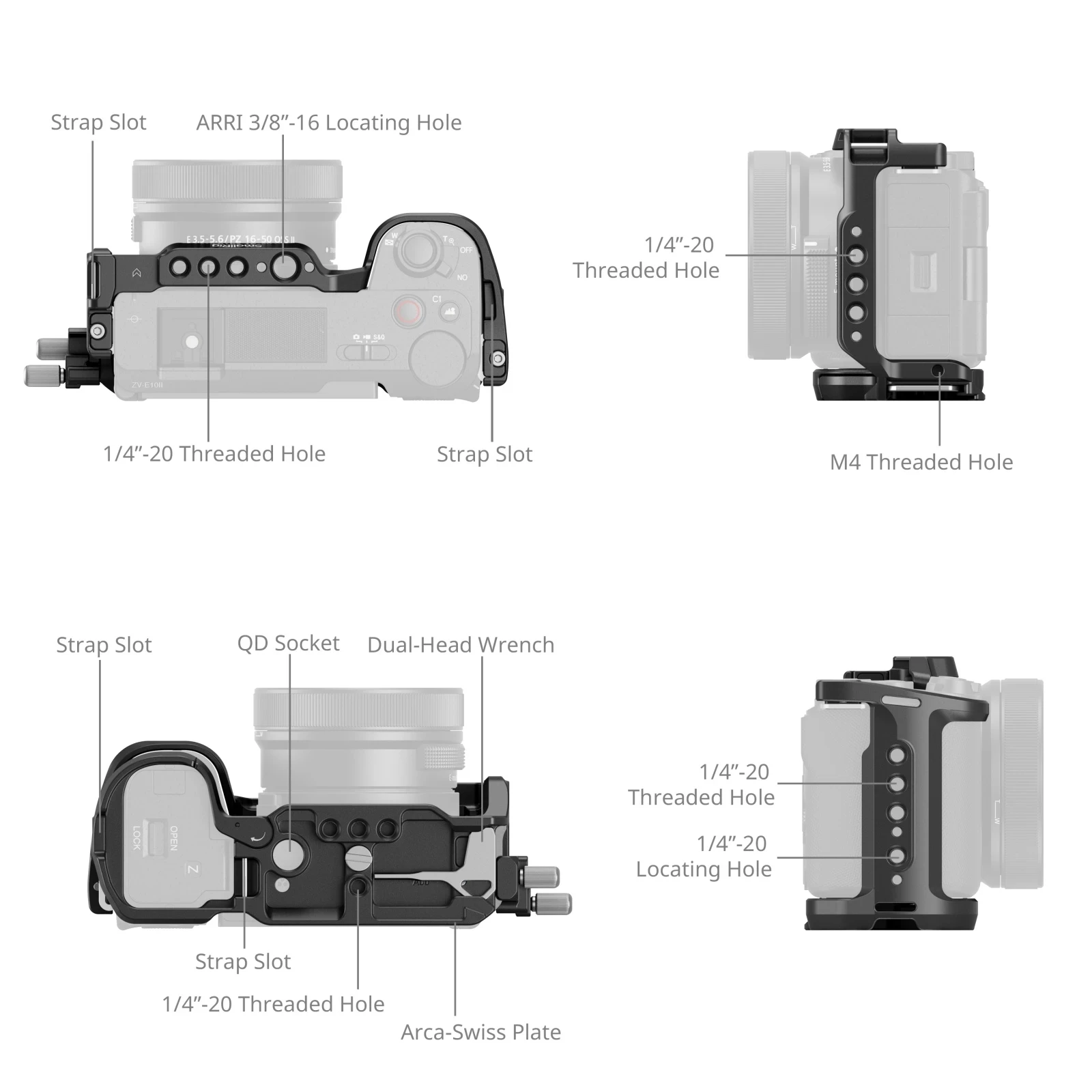 Zestaw szybkozłączek Smallrig  – Sony Camera Zv-E10 recenzja i cena