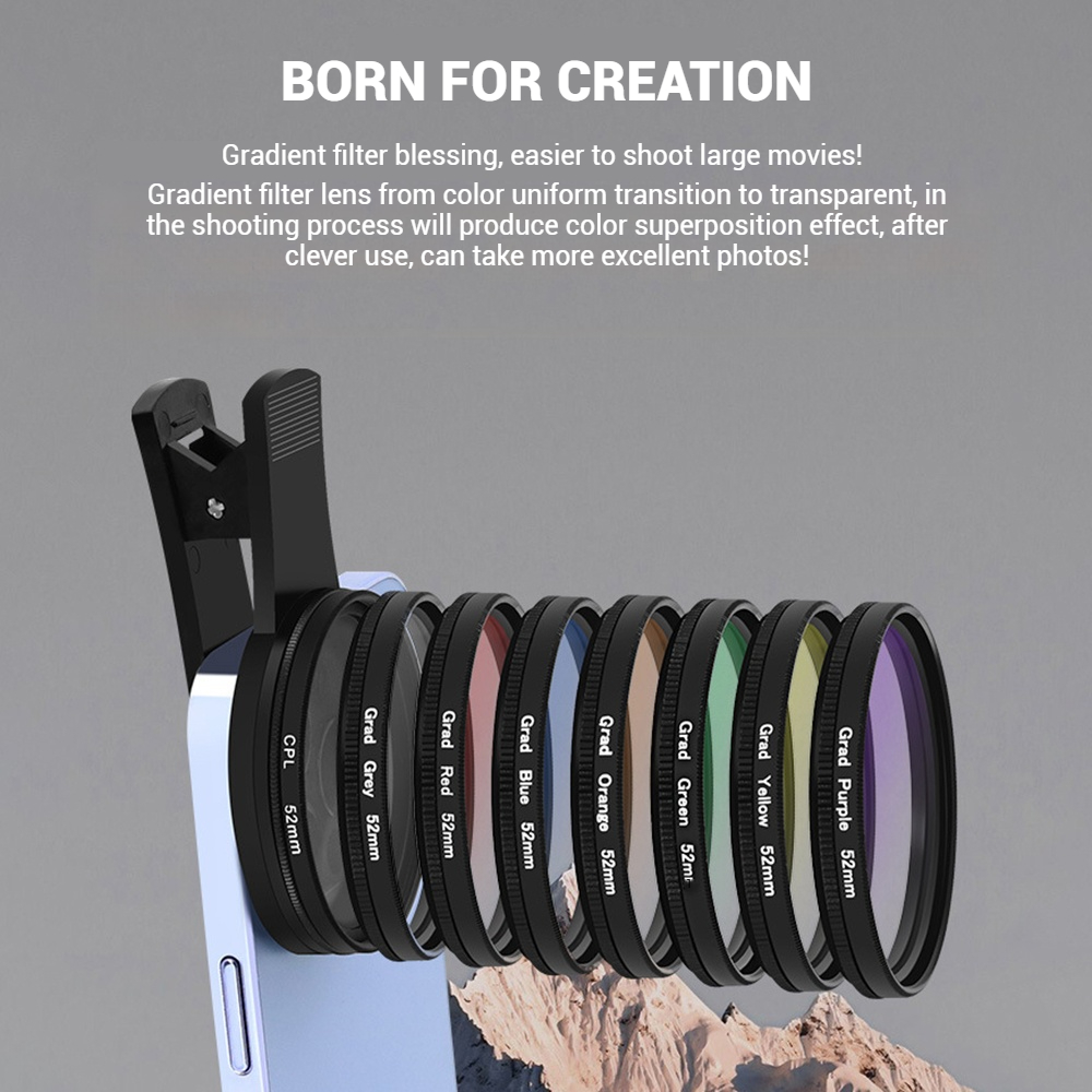 Zestaw filtrów do smartfona 52 – Photography Lighting Beginners recenzja i cena