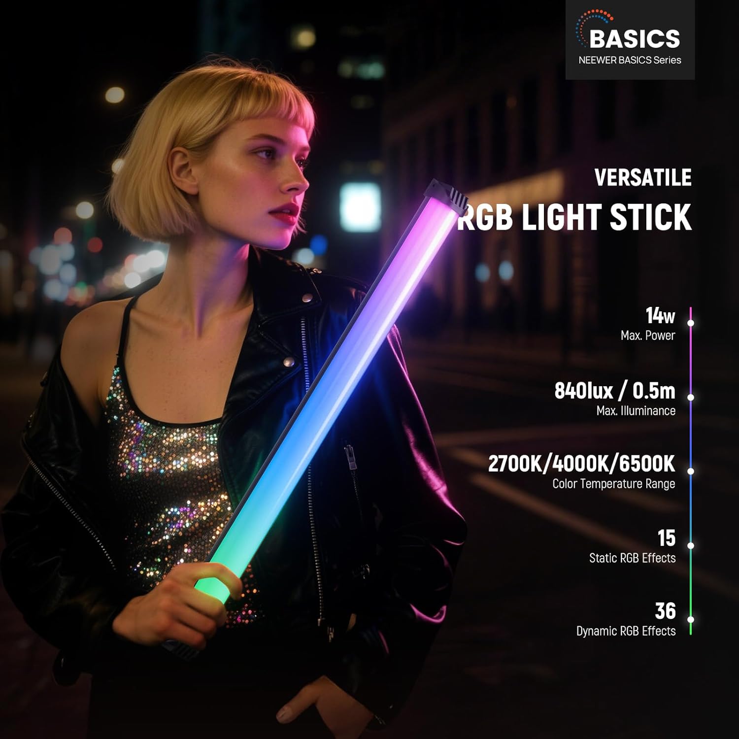 NEEWER Basics 21-calowy Magnet – Torjim Rgb Photography Video Lighting recenzja i cena