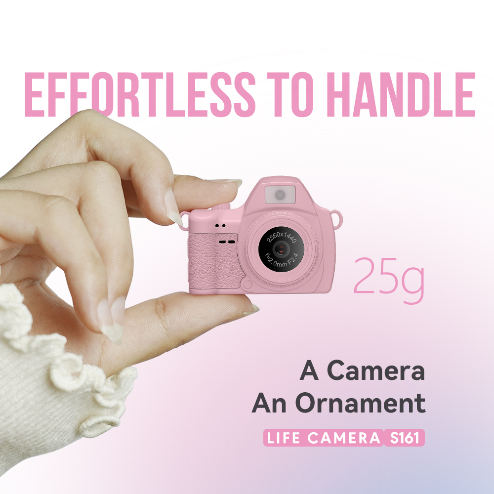 Mini Kamera Cyfrowa S161 2K HD – Photography Lighting Continuous recenzja i cena