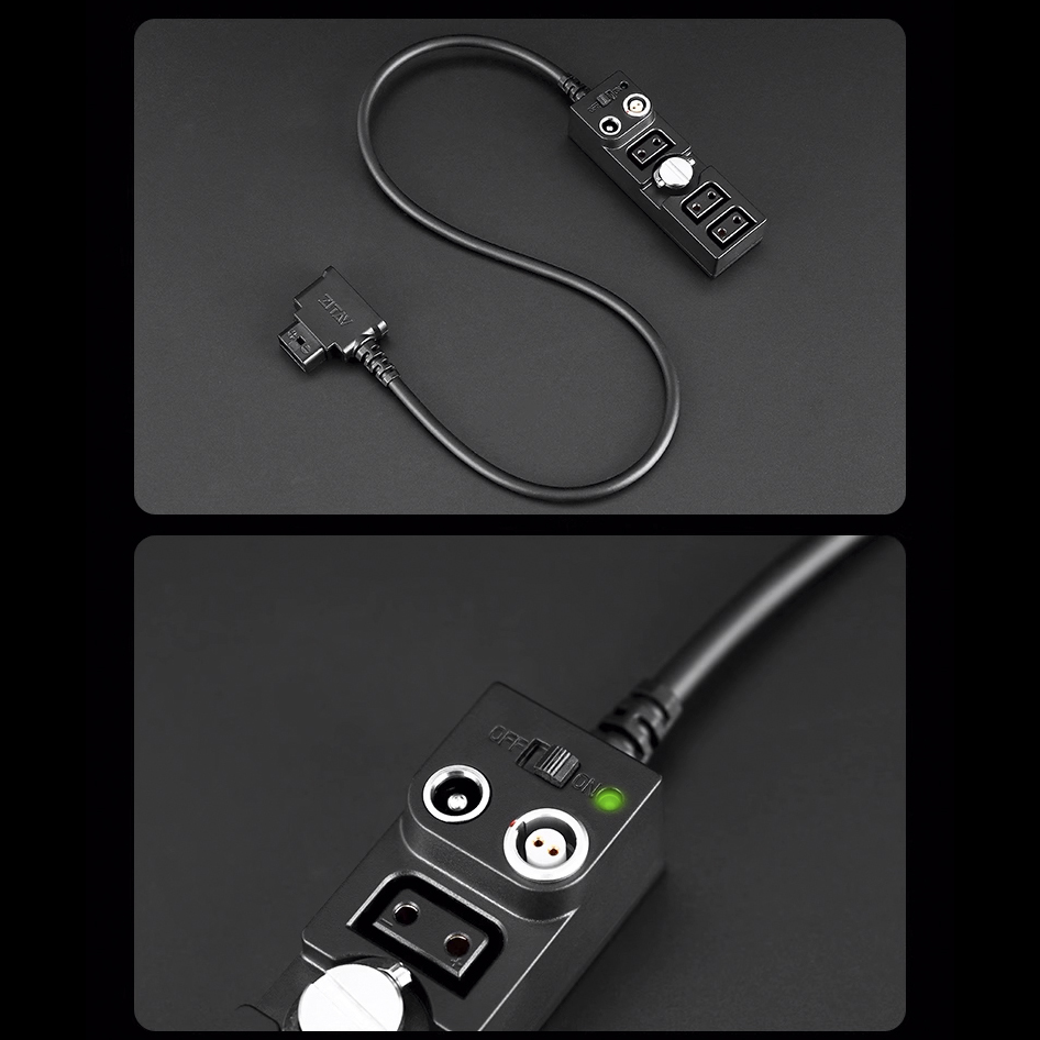 5 in1 D-Tap 2pin okrągłe złącz – Photography Lighting Material recenzja i cena