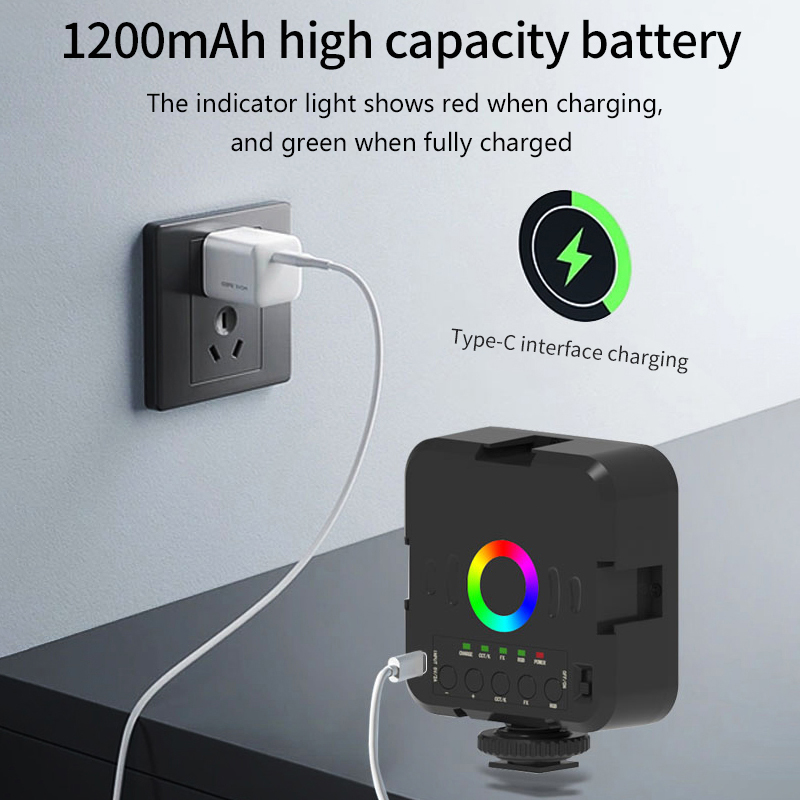 Przenośna lampa LED RGB do fot – Photography Lighting Rgb recenzja i cena