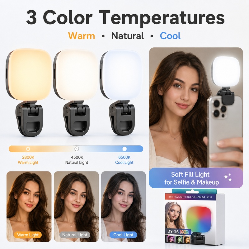 Przenośna lampa LED RGB do fot – Photography Lighting Rgb recenzja i cena