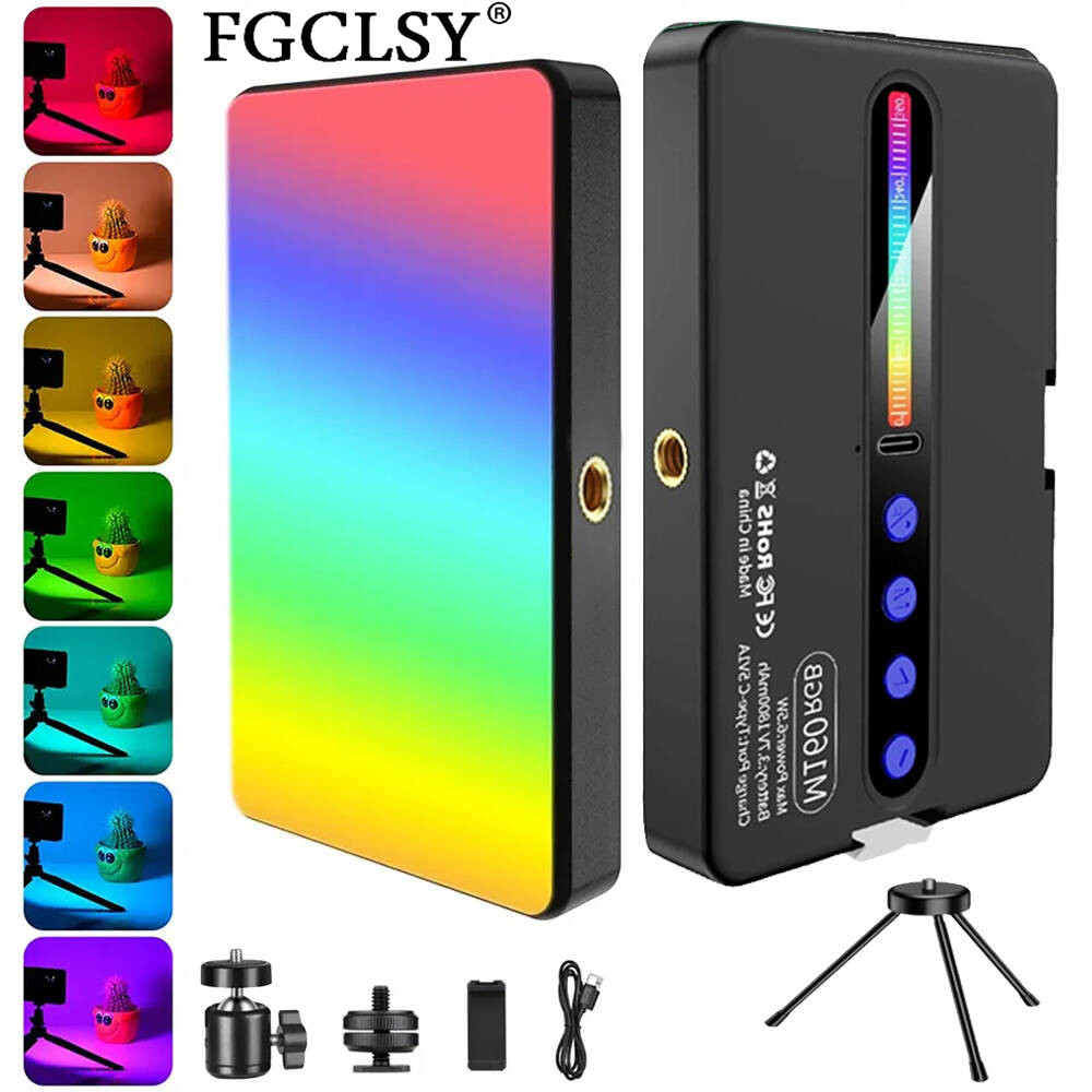 Zestaw oświetlenia LED RGB do  – Torjim Rgb Photography Video Lighting recenzja i cena
