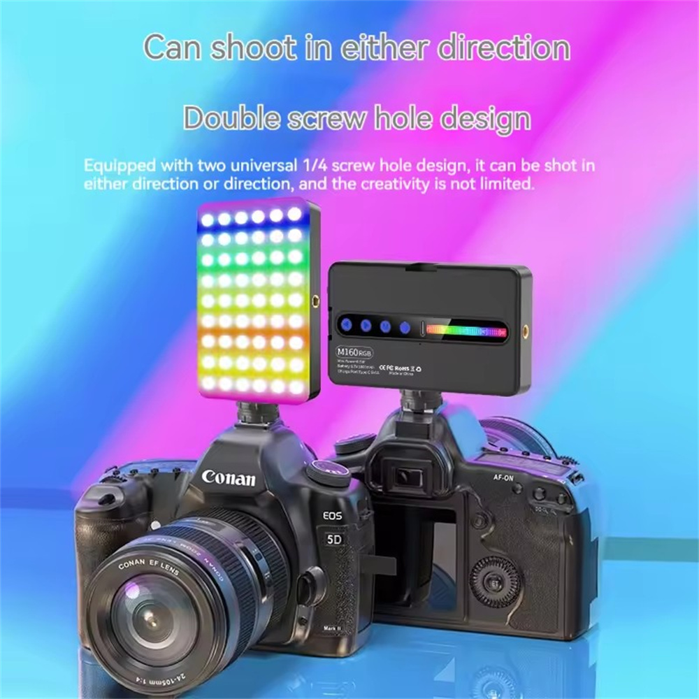 Zestaw oświetlenia LED RGB do  – Torjim Rgb Photography Video Lighting recenzja i cena