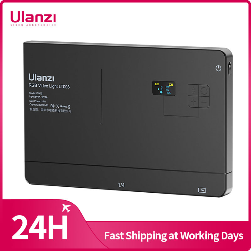 Ulanzi LT003 15W RGB Video Lig – Torjim Rgb Photography Video Lighting recenzja i cena