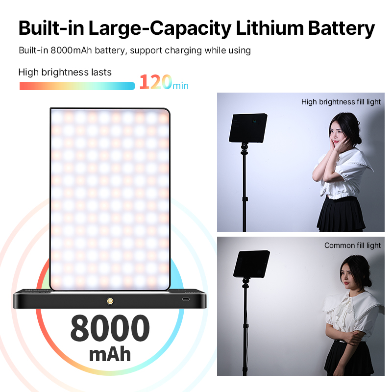 Ulanzi LT003 15W RGB Video Lig – Torjim Rgb Photography Video Lighting recenzja i cena