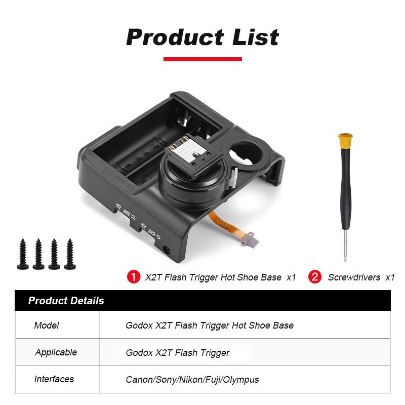 Godox X2T Trigger Hot Shoe XPR – Photography Lighting Kit Godox recenzja i cena