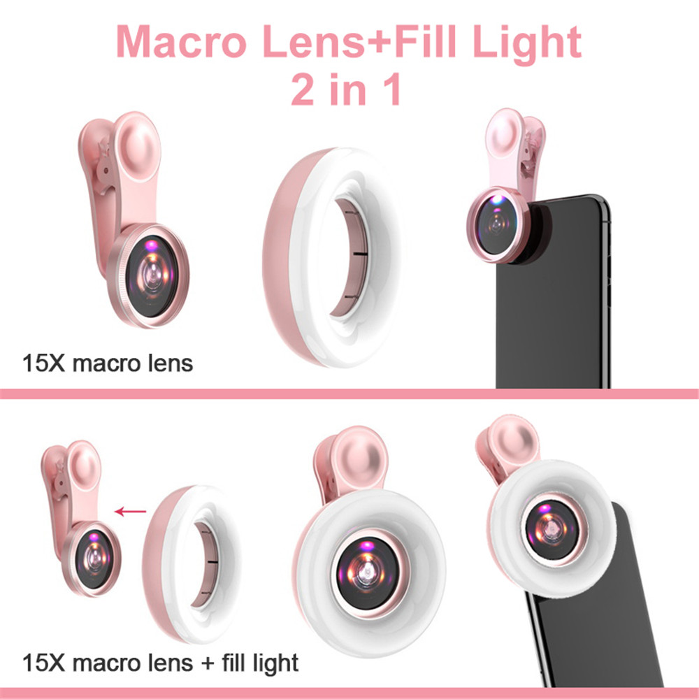 Obiektyw mobilny 15X Obiektyw  – Photography Lighting Continuous recenzja i cena