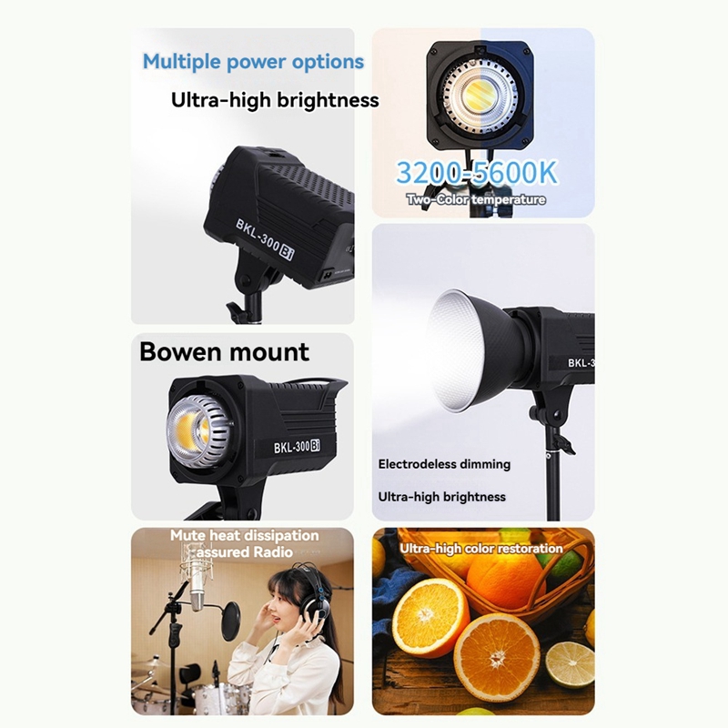 Lampa wideo Bi LED 300W, ciągł – Photography Lighting Led recenzja i cena