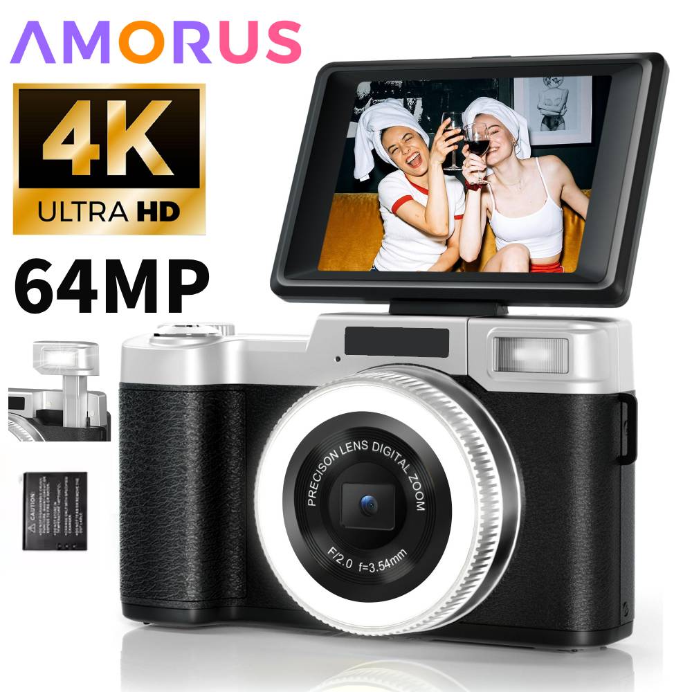 Aparat cyfrowy 4K 64MP do foto – Photography Lighting Beginners recenzja i cena