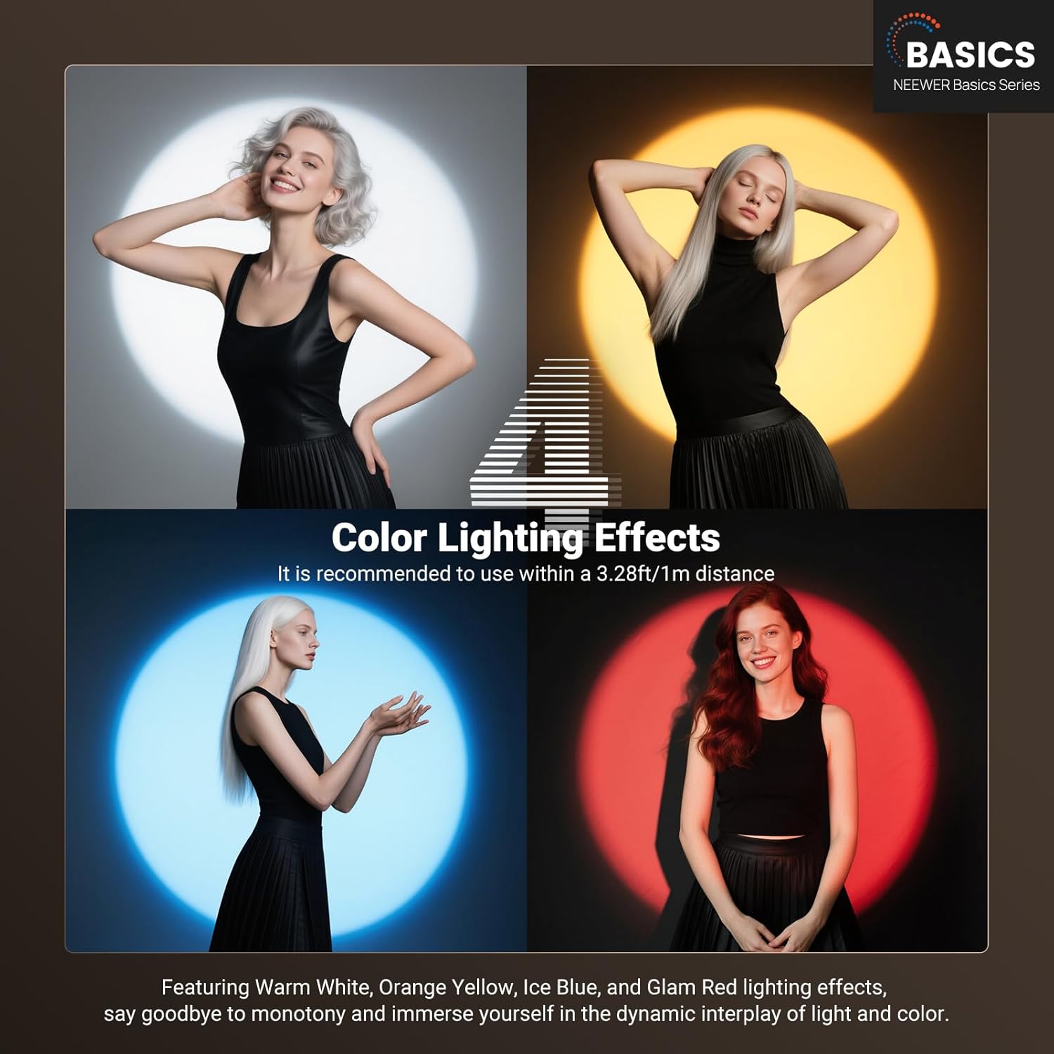 NEEWER Basics RGB Latarka foto – Torjim Rgb Photography Video Lighting recenzja i cena