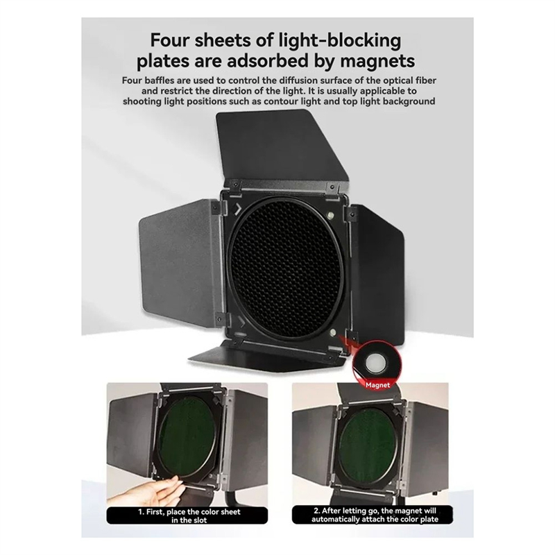 Zestaw żelów barwowych do oświ – Photography Lighting Kit Godox recenzja i cena