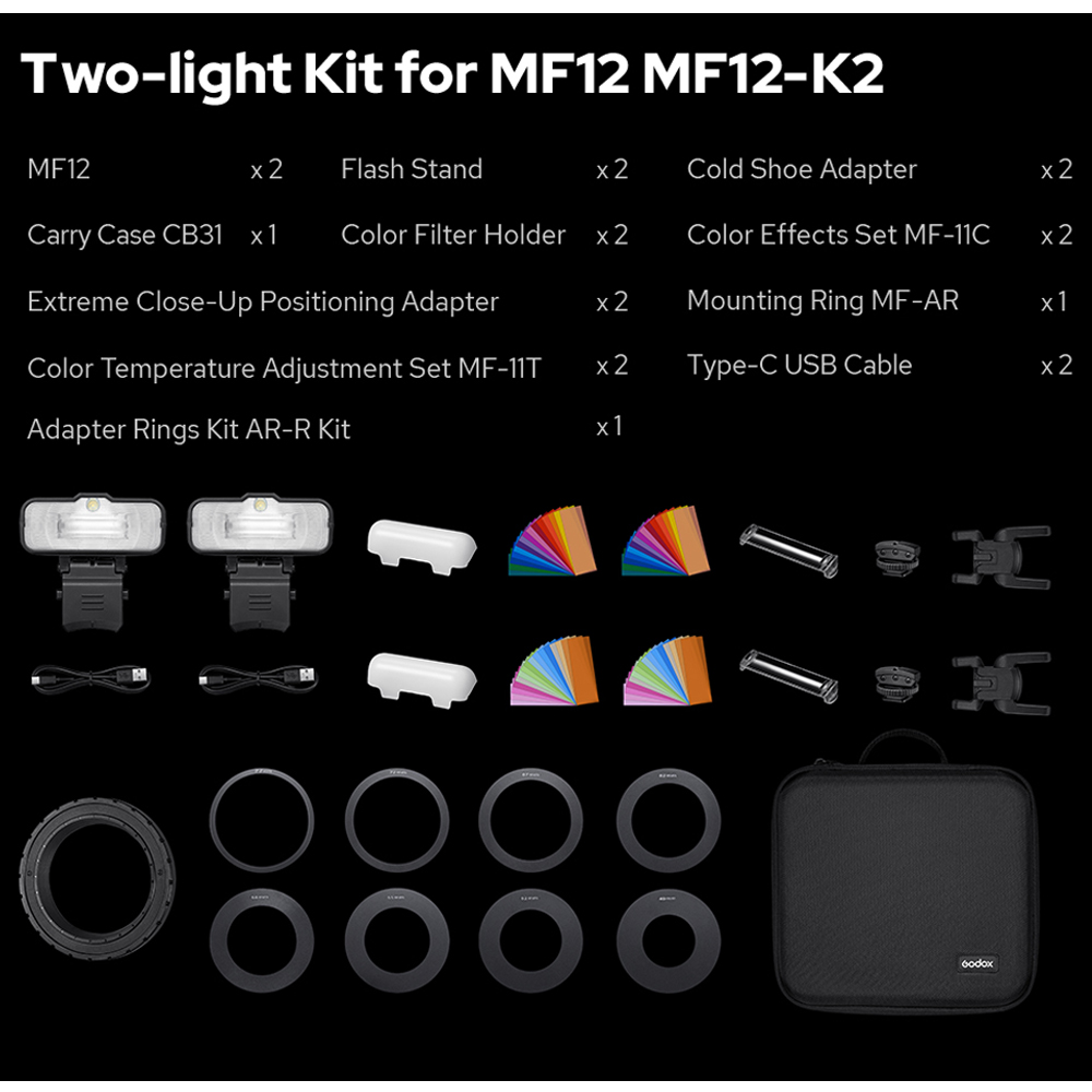 Zestaw lamp błyskowych Godox M – Photography Lighting Kit Godox recenzja i cena