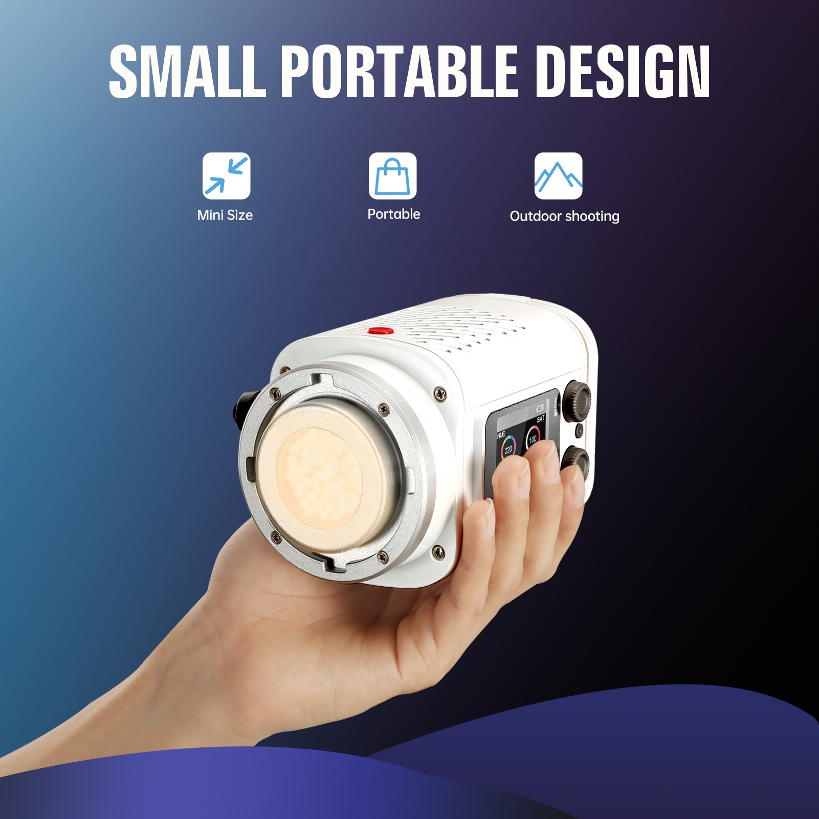 JINBEI EF-60BI 60W Przenośny,  – Good Lighting In Photography recenzja i cena